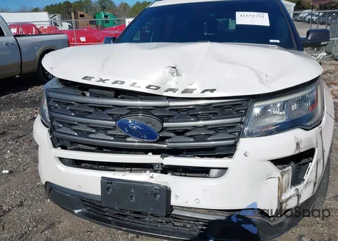 2018 Ford Explorer Xlt z USA, uszkodzony, nr VIN 1FM5K7D86JGC51540